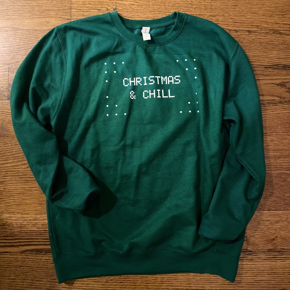 Ariana Grande Christmas And Chill Sweatshirt